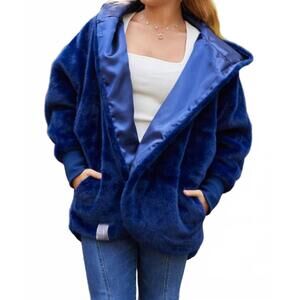 NEW PRETTY RUGGED ts luxe cardigan in marine blue